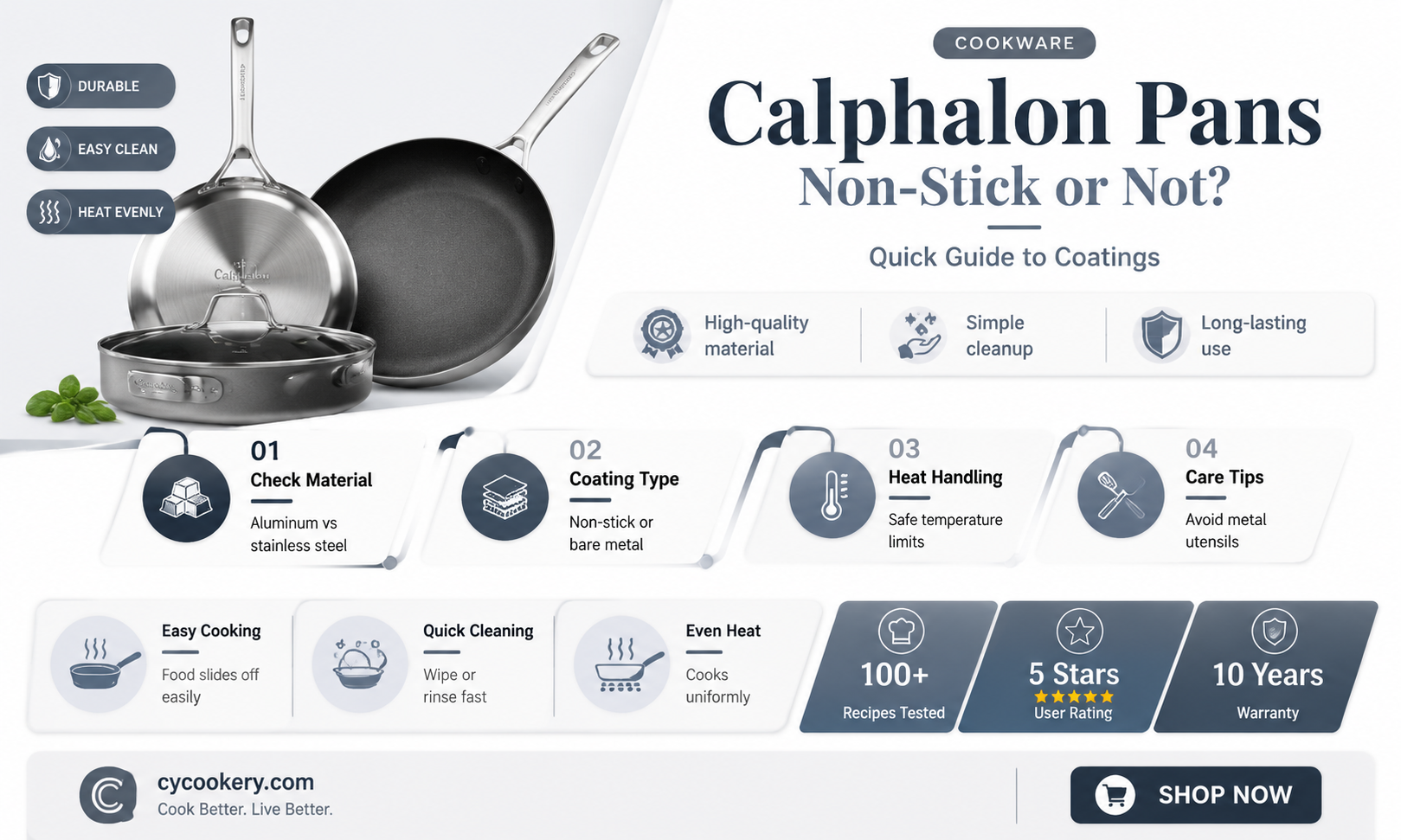 are all calphalon pans non stick