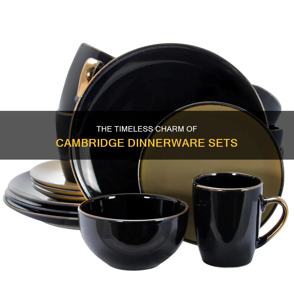 cambridge dinnerware set