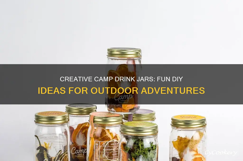 camp drink jars