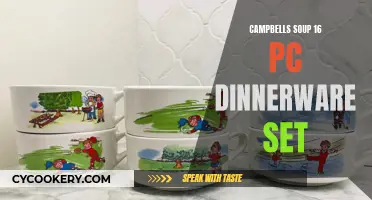 Hearty Hospitality: Campbell's Soup-Themed Dinnerware for Cozy Gatherings