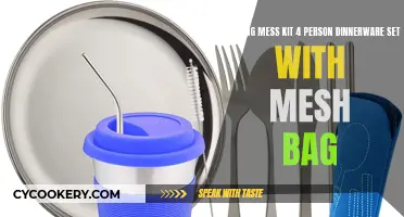 Camping Mess Kit: The Ultimate Outdoor Dining Experience for Four