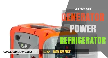Can a 1000 Watt Generator Power Your Refrigerator? Find Out!