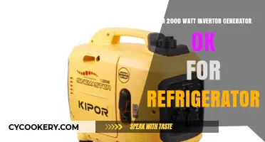 Is a 2000 Watt Inverter Generator Suitable for Your Refrigerator?