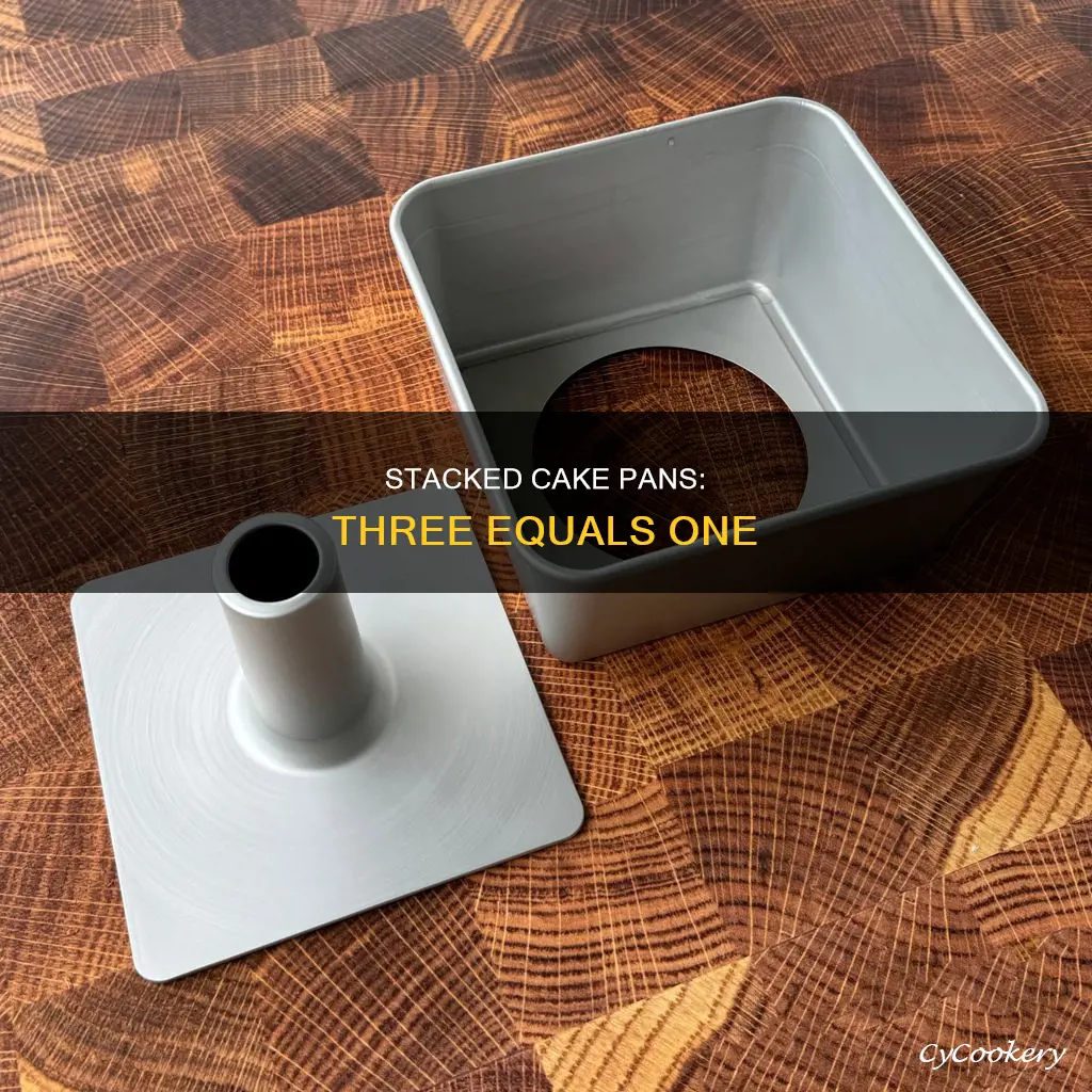 can 3 8 inch cake pans equal