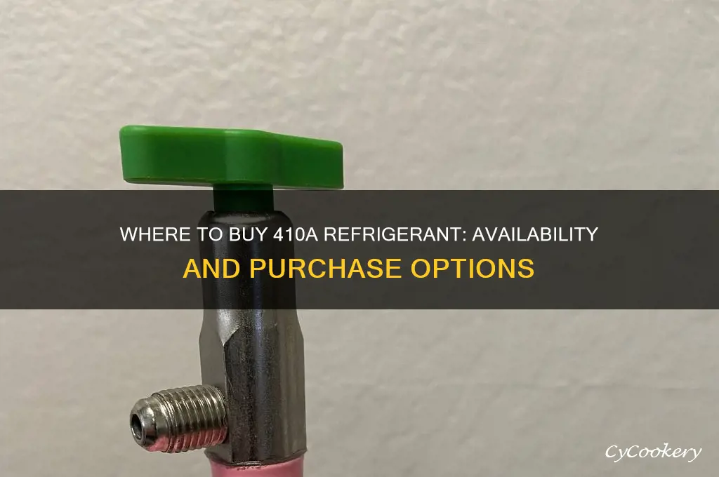 can 410a refrigerant be bought