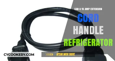 Can a 15 Amp Extension Cord Safely Power Your Refrigerator?