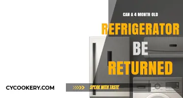 Returning a 4-Month-Old Fridge: Policies, Options, and What to Know