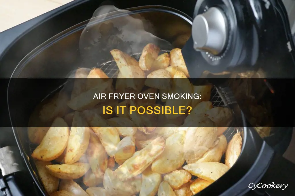 can a air fryer oven be used to smoke