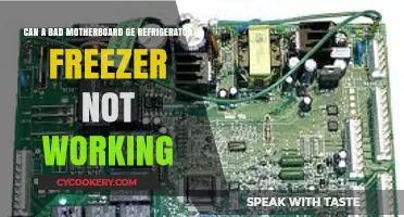 Can a Faulty Motherboard Cause Your GE Refrigerator Freezer to Fail?