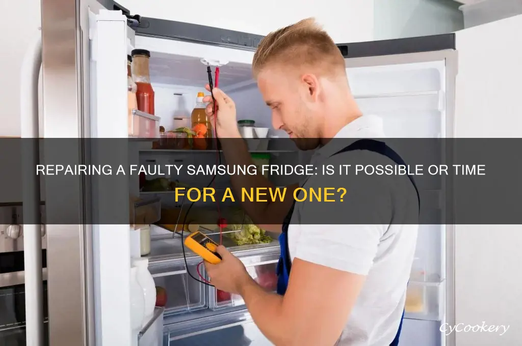 can a bad samsung refrigerator be fixed