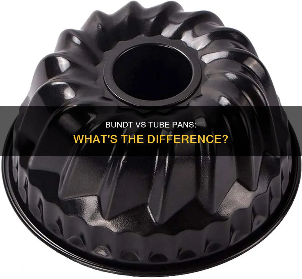 can a bundt pan be substituted for a tube pan