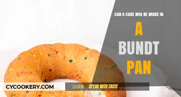 Bundt Pan Baking: Cake Mix Possibilities