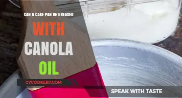 Greasing Cake Pans: Canola Oil vs. Butter