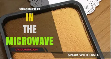 Microwaving Cake Pans: Is It Safe?