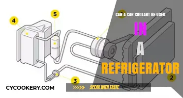 Can Car Coolant Replace Refrigerator Coolant? A Safety Analysis