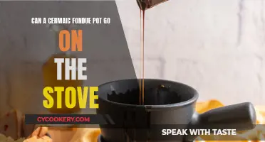 Ceramic Fondue Pot: Stovetop Safe or Not?