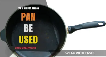 Teflon Pan Chipped: Safe to Use?