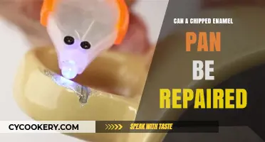 How to Repair Chipped Enamel Pans?