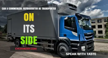 Can You Transport a Commercial Refrigerator on Its Side? Tips