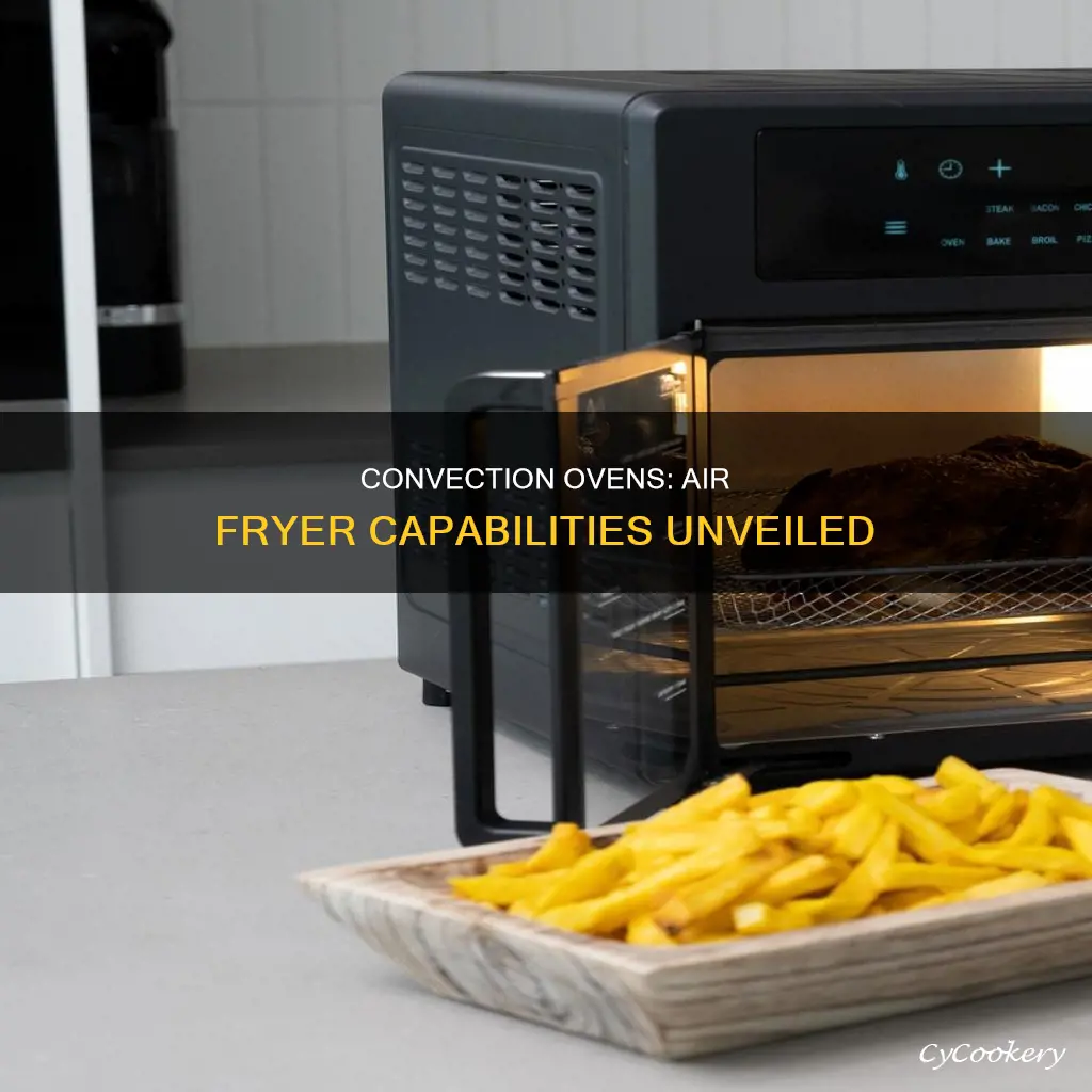 can a convection oven air fryer