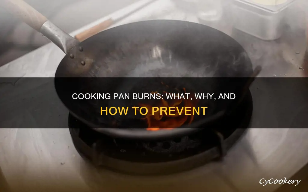 can a cooking pan get burnt