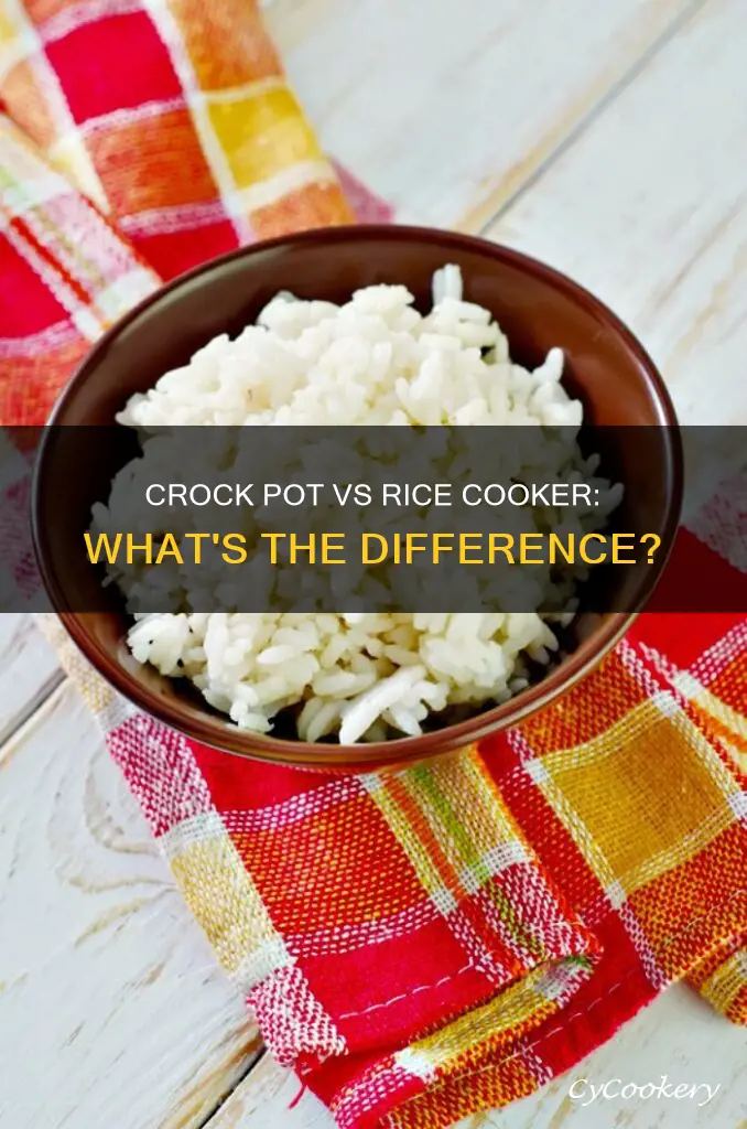 can a crock pot be used as a rice cooker