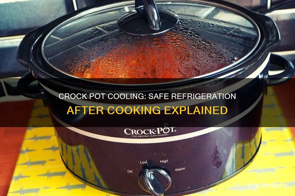 can a crock pot go from heat to refrigerated