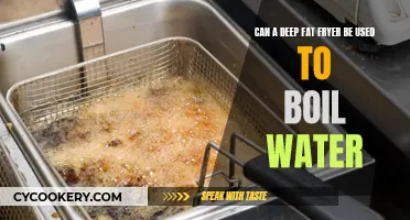 Deep Fat Fryers: Boiling Water, Safe or Not?