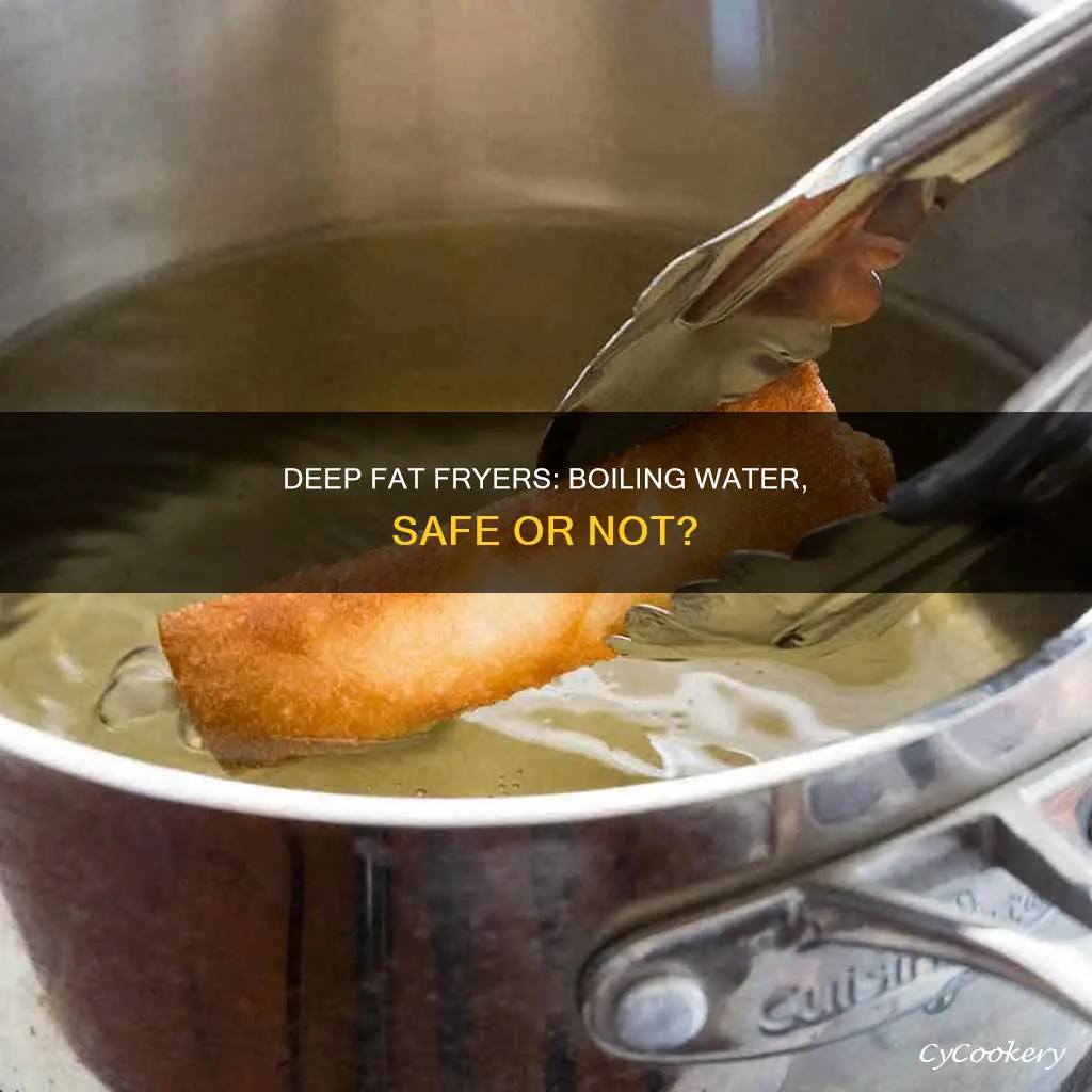 can a deep fat fryer be used to boil water