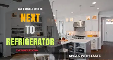 Double Oven Placement: Can It Safely Sit Next to a Refrigerator?