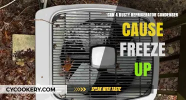 Can Dusty Condenser Coils Lead to Refrigerator Freeze-Up Issues?