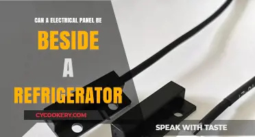 Electrical Panel Placement: Safe to Install Beside a Refrigerator?