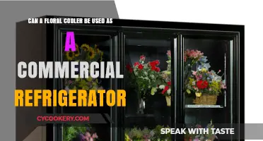 Floral Cooler as Commercial Fridge: Practical Use or Risky Choice?