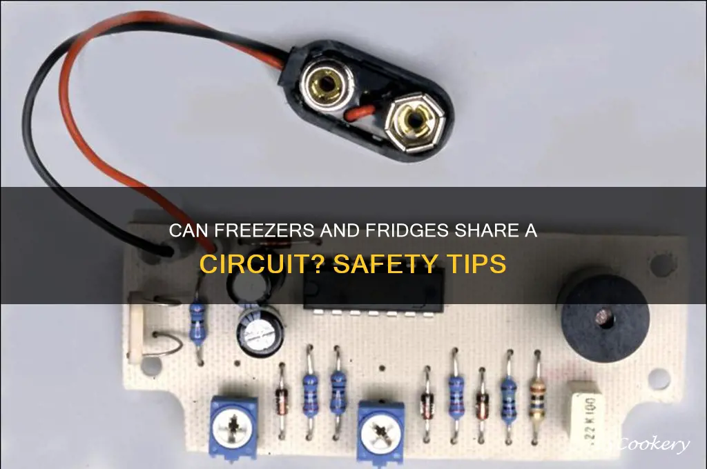 can a freezer and refrigerator be on the same circuit