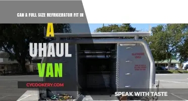 Can a Full-Size Fridge Fit in a U-Haul Van?