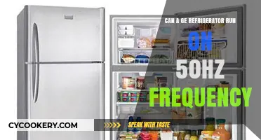 Can GE Refrigerators Operate Efficiently on 50Hz Power Supply?