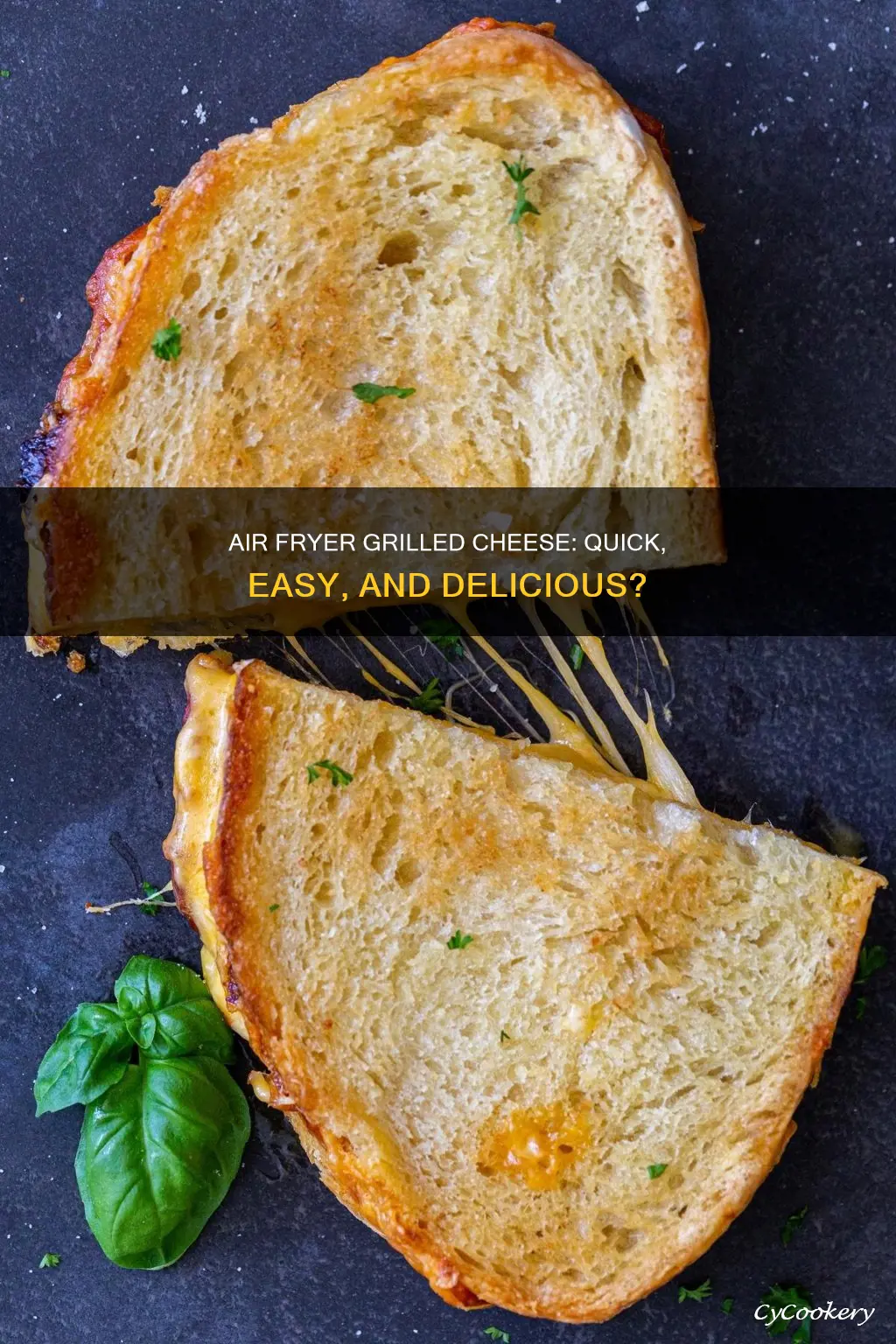 can a grilled cheese be made in an air fryer