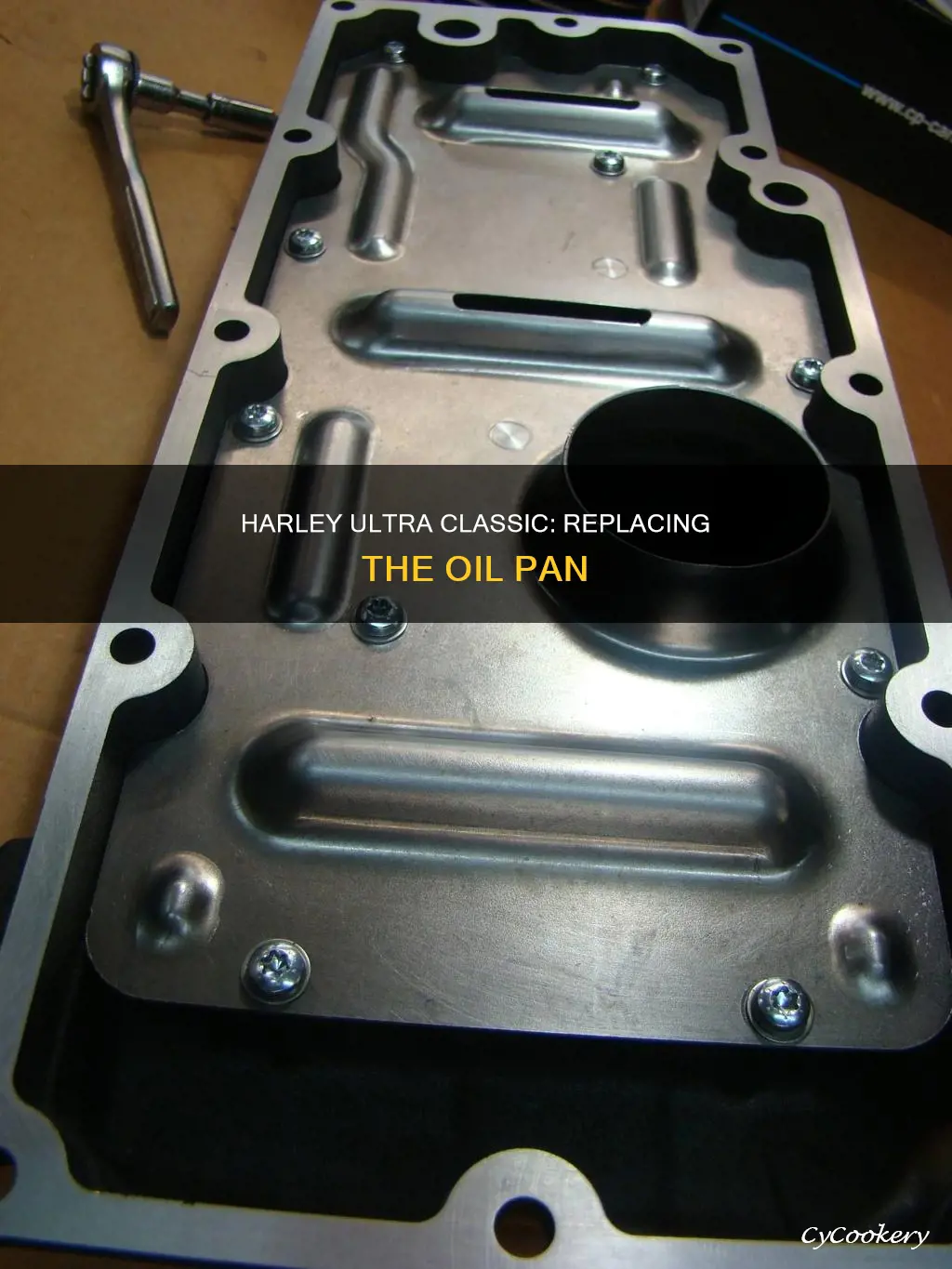 can a harley davidson ultra classic oil pan be replaced