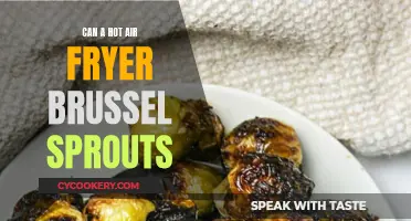 Hot Air Fryer: Perfectly Crispy Brussels Sprouts