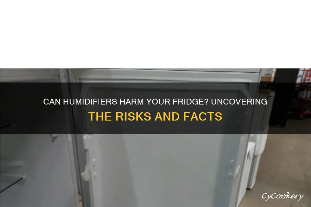 can a humidifier damage a refrigerator