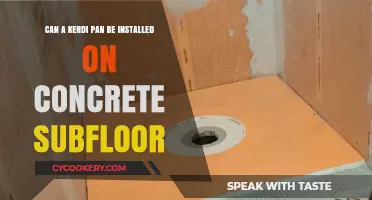 How to Install a Kerdi Pan on a Concrete Subfloor