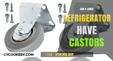 Can Large Refrigerators Have Castors? Mobility and Practicality Explained