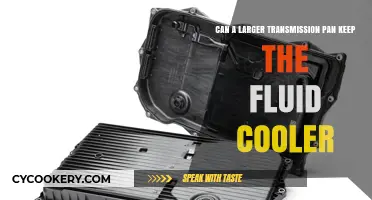 Transmission Pan Size: Cooler Fluid?