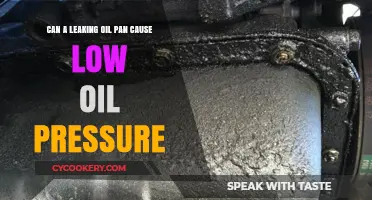 Oil Pan Leak: Why Low Oil Pressure Occurs