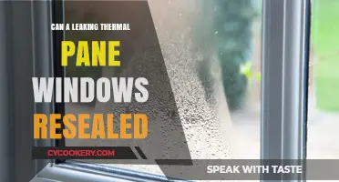 How to Fix Leaking Thermal Pane Windows?