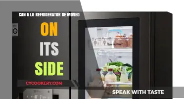 Can You Safely Move a LG Refrigerator on Its Side?