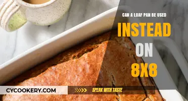 Loaf Pan Substitute for 8x8: Does It Work?