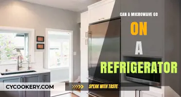 Microwave Placement: Can You Safely Put It on a Refrigerator?