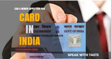 PAN Card Application Process for Minors in India