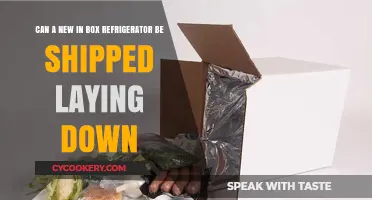 Shipping a New Refrigerator: Can It Be Laid Down Safely?